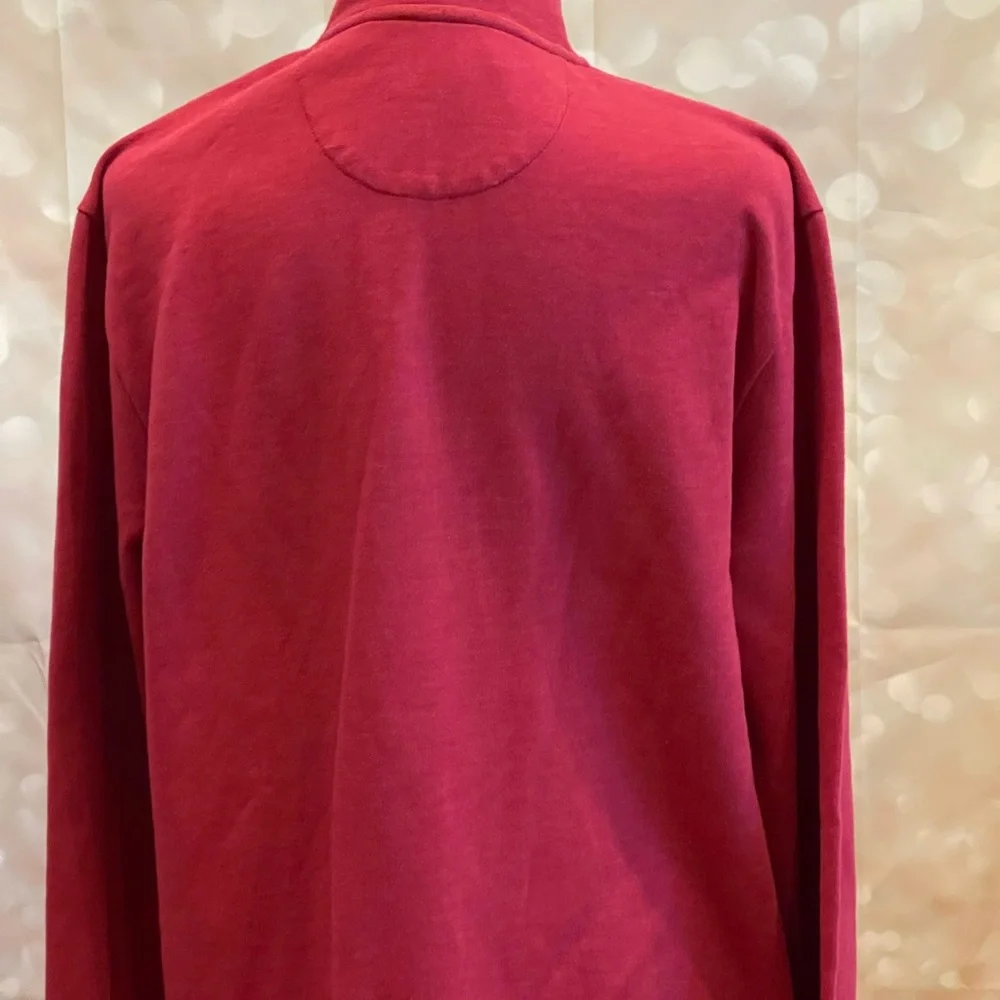 Chaps M Turtleneck Pullover with Quarter‎ Zip